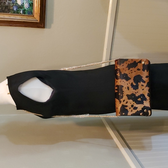 NWOT Moda luxe calf hair crossbody - Picture 3 of 9